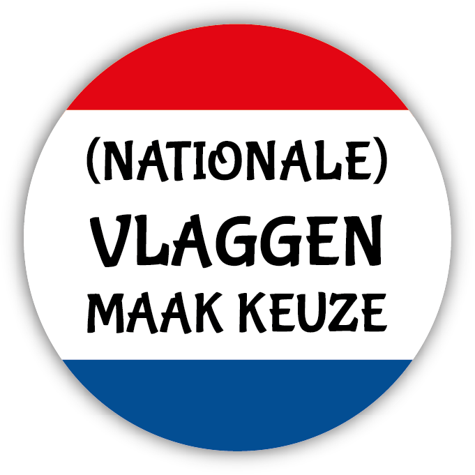 Schokoladenschild „Flagge“