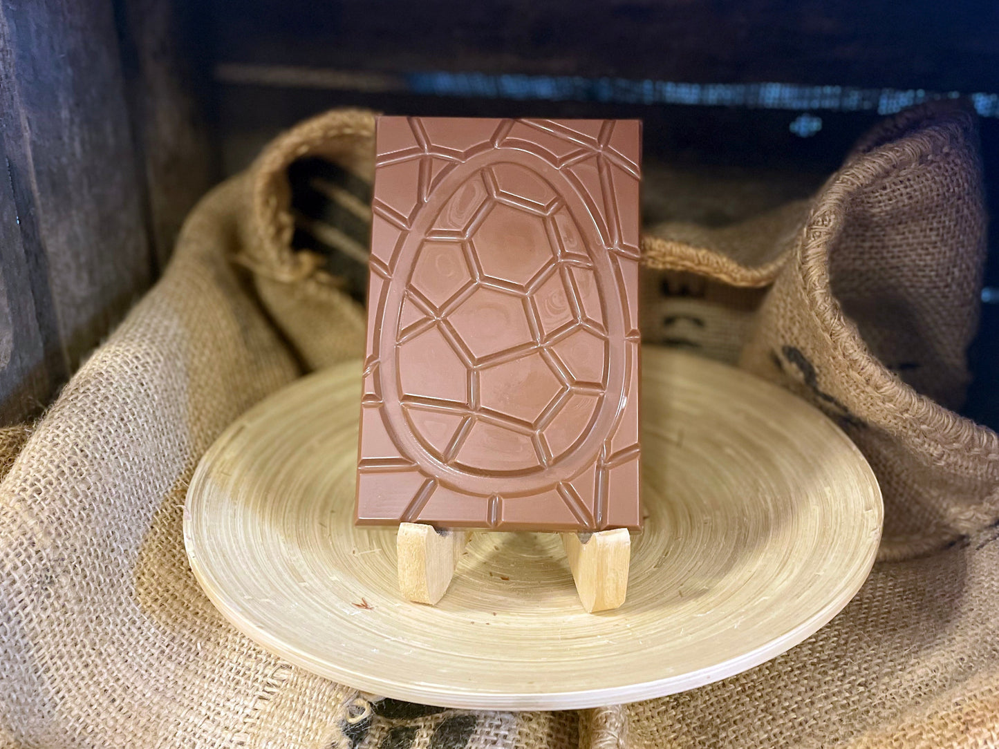 Ostertafel mit Motiv