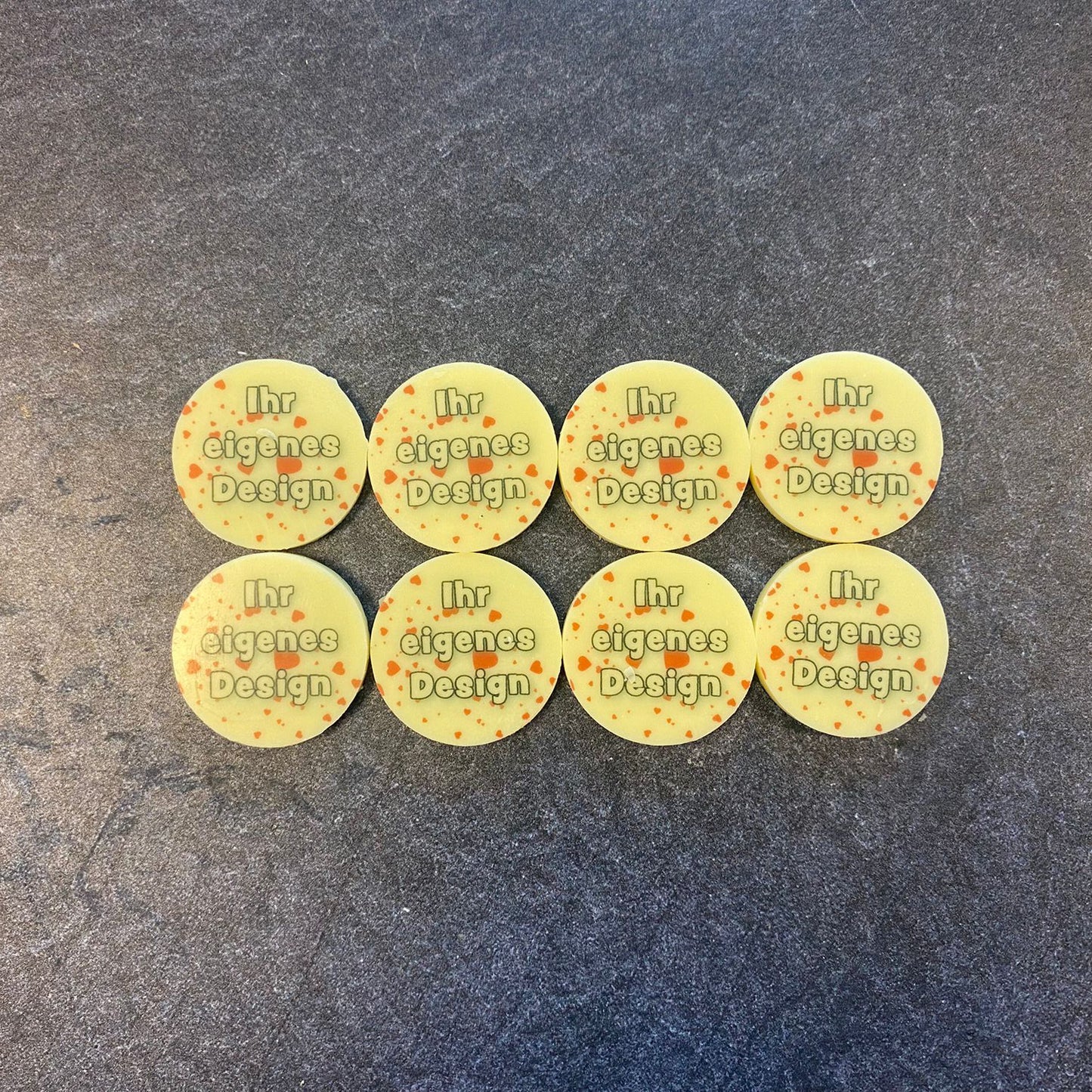 Logo galettes 38*3 mm (28 stuks)