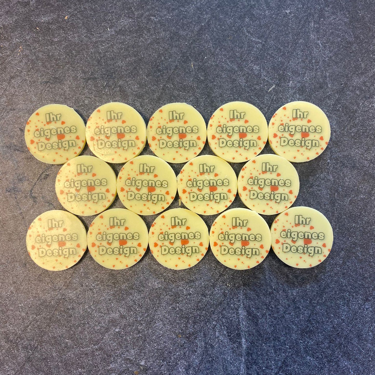 Logo galettes 38*3 mm (28 stuks)