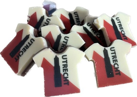 Chocolade voetbalshirt - FC Utrecht 30st.