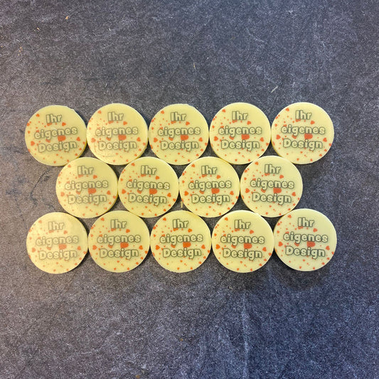 Logo galettes 38*3 mm (28 stuks)