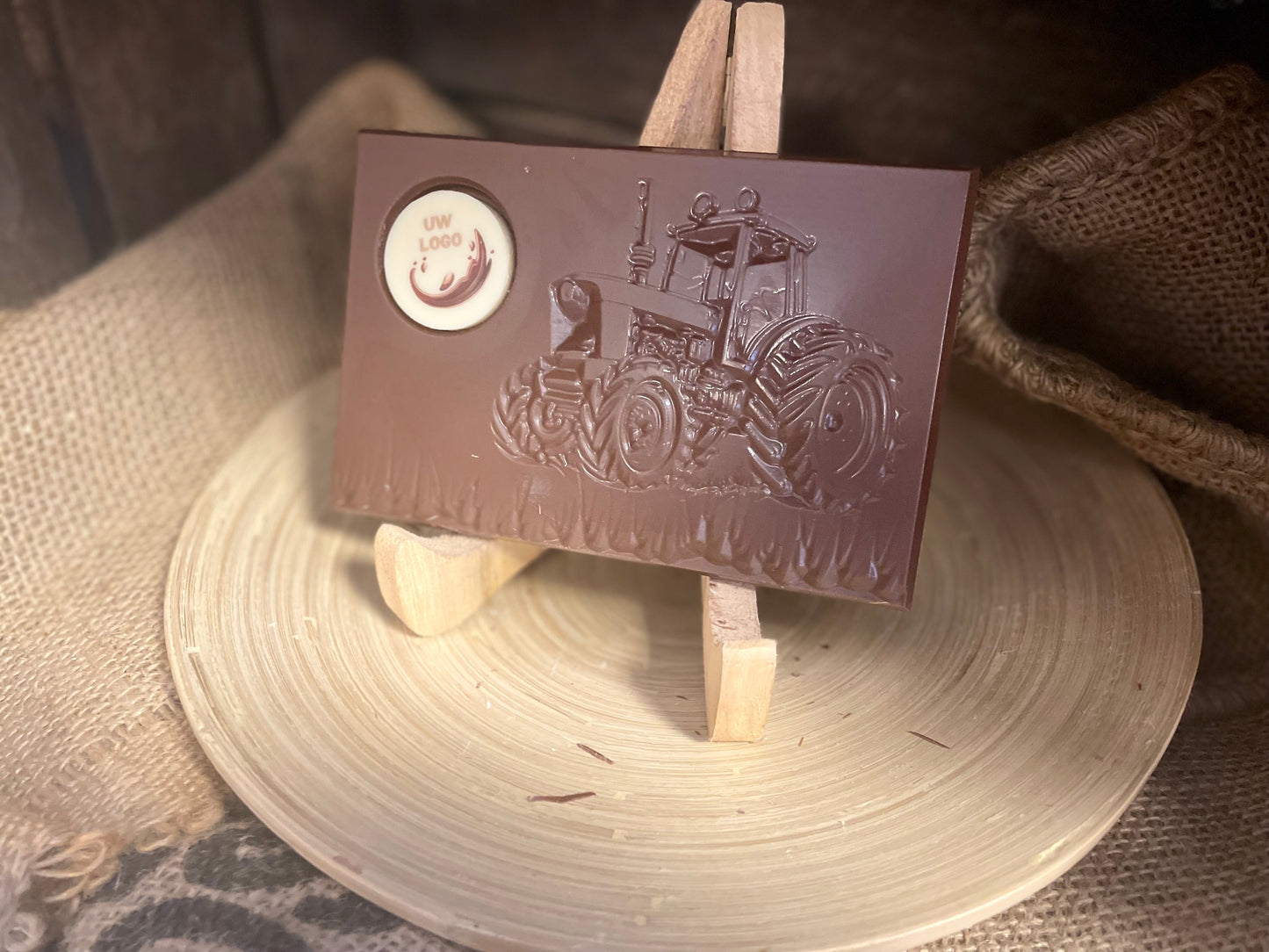 Tractor tablet met print / logo