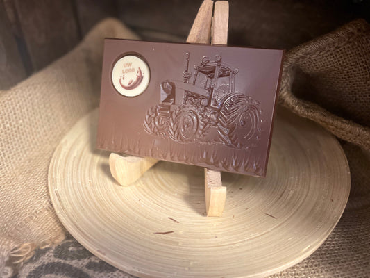 Tractor tablet met print / logo